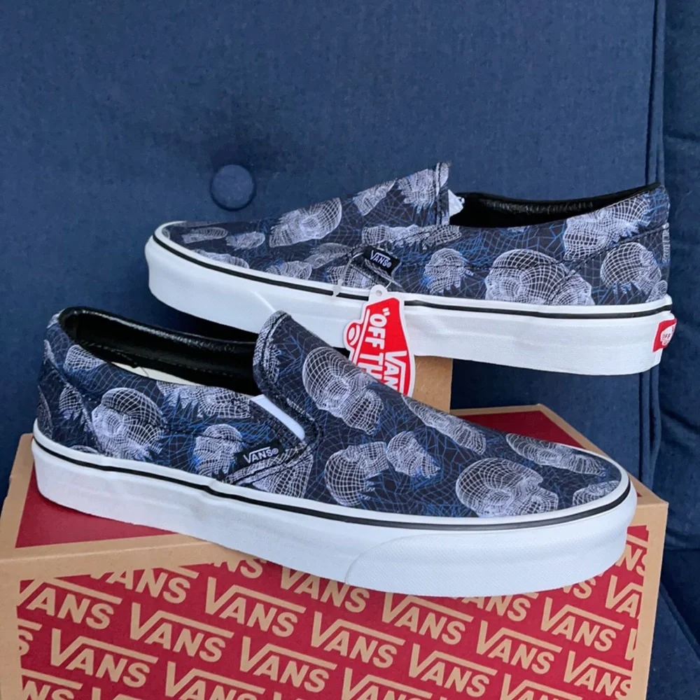 Vans Classic Slip-On Wireframe Skulls WMNS - Picture 9 of 16